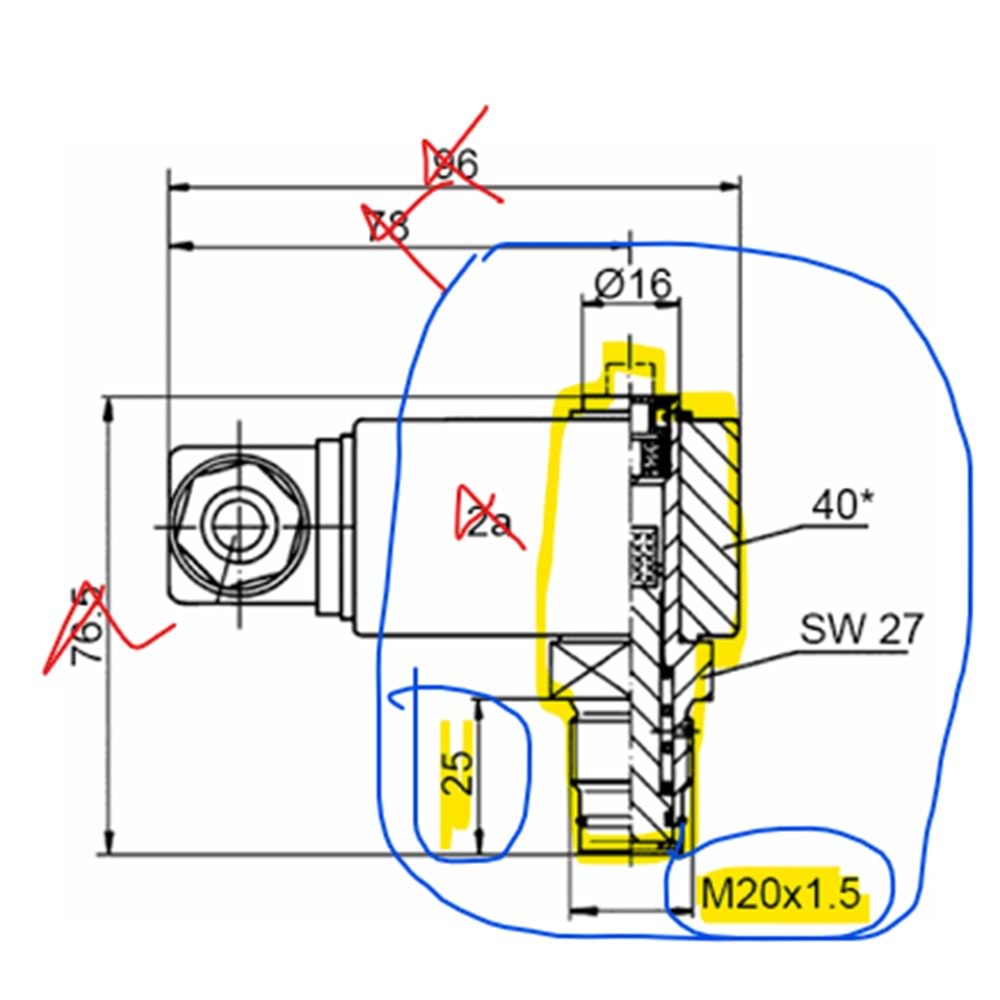 FILTREC FV2 CLOGGING INDICATOR