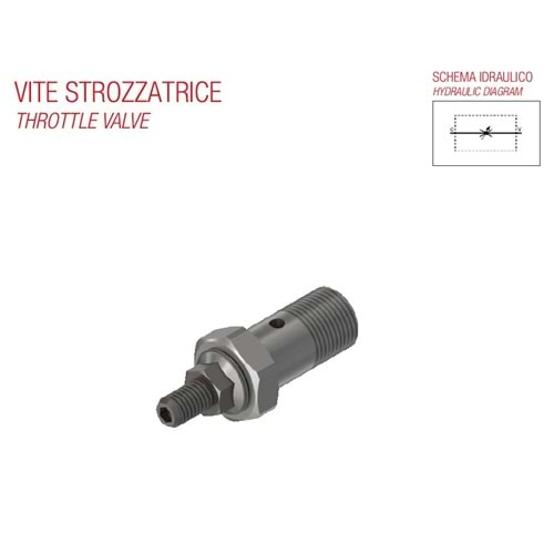 PIOTTI 4101000000 THROTTLE VALVE 1/4