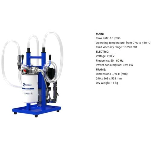 FILTREC FUH015MG0BS0 FILTRATION UNIT