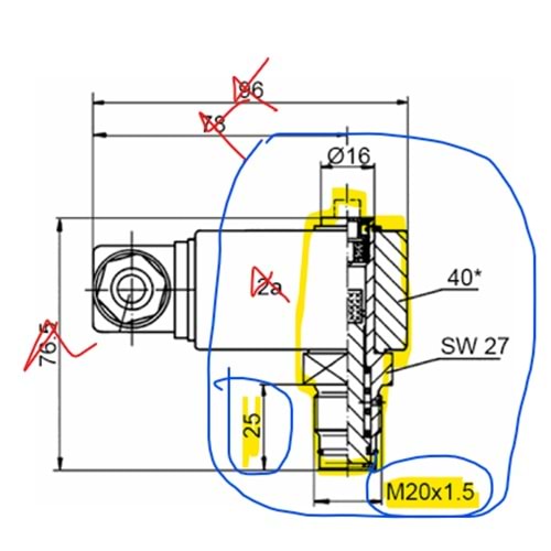 FILTREC FV2 CLOGGING INDICATOR