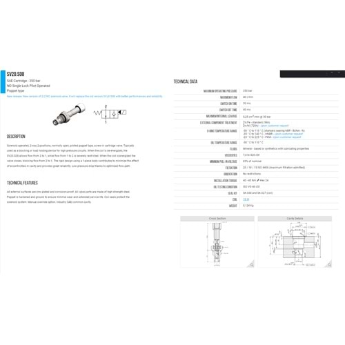 VIS SV20.S08.03 SELONOID VALVE