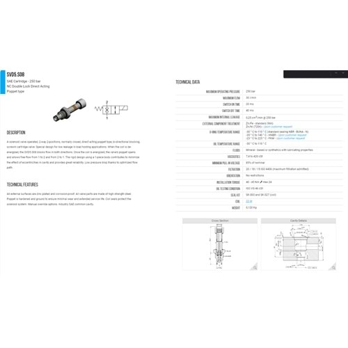 VIS SVD5.S08.00 SELONOID VALVE